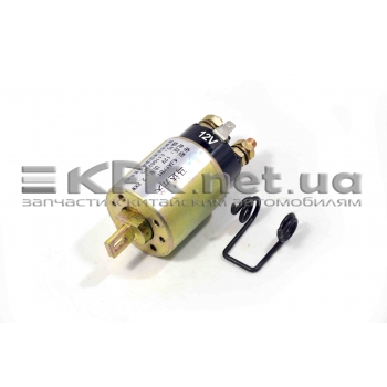 Реле втягивающее стартера, 12V